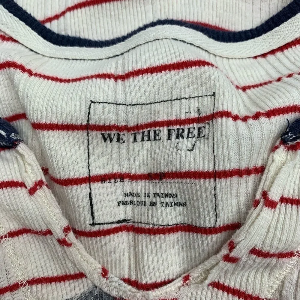 {Free People} free wheeling ribbed shirt‎